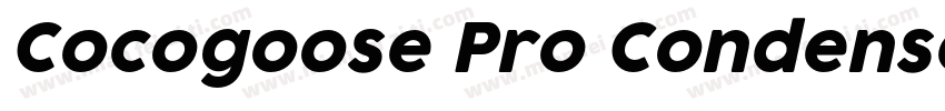 Cocogoose Pro Condensed字体转换